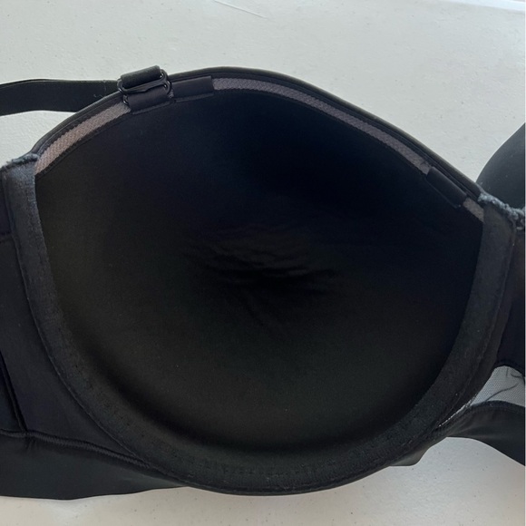 Cacique Comfort Bliss Bra Lightly Lined Multi-Way Strapless Black Sz 44DD - Picture 13 of 16